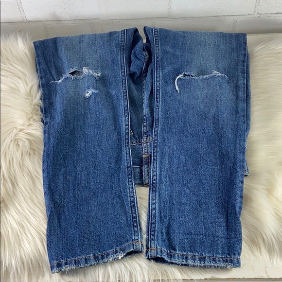 Everlane NWT Relaxed Straight Leg Distressed Jeans - Picture 15 of 16